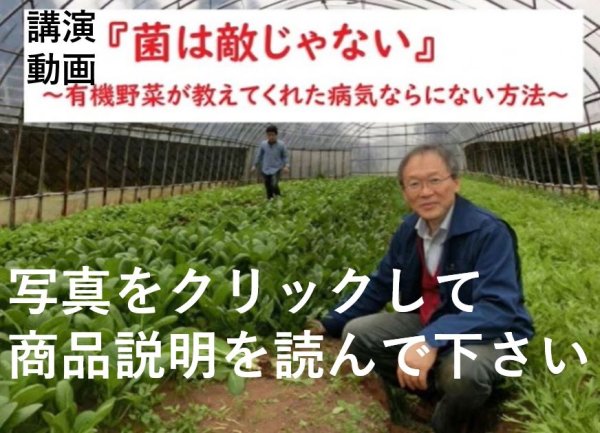 画像1: 講演動画 菌ちゃんは敵じゃない〜 有機野菜が教えてくれた病気にならない方法 (1)