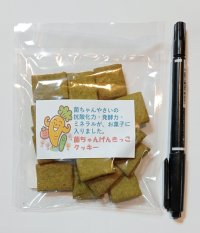 菌ちゃんげんきっこ クッキー４０ｇ （写真タッチして商品説明を読んで）