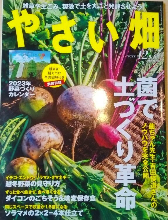 送料込み】やさい畑 2021年 04月号春号 - 雑誌